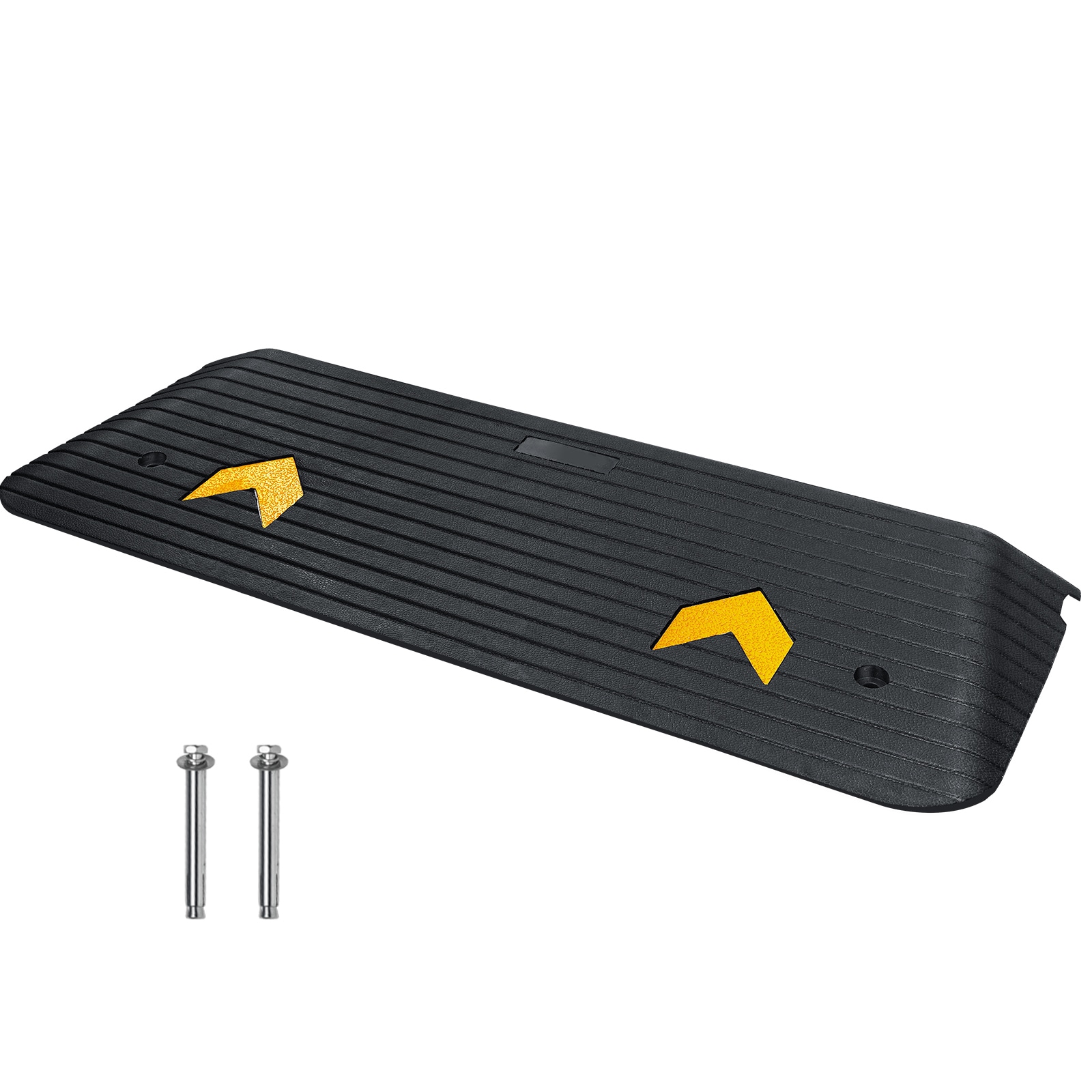 Rubber Threshold Ramp For Doorways Non-slip Wheelchair Ramp_voghion.com